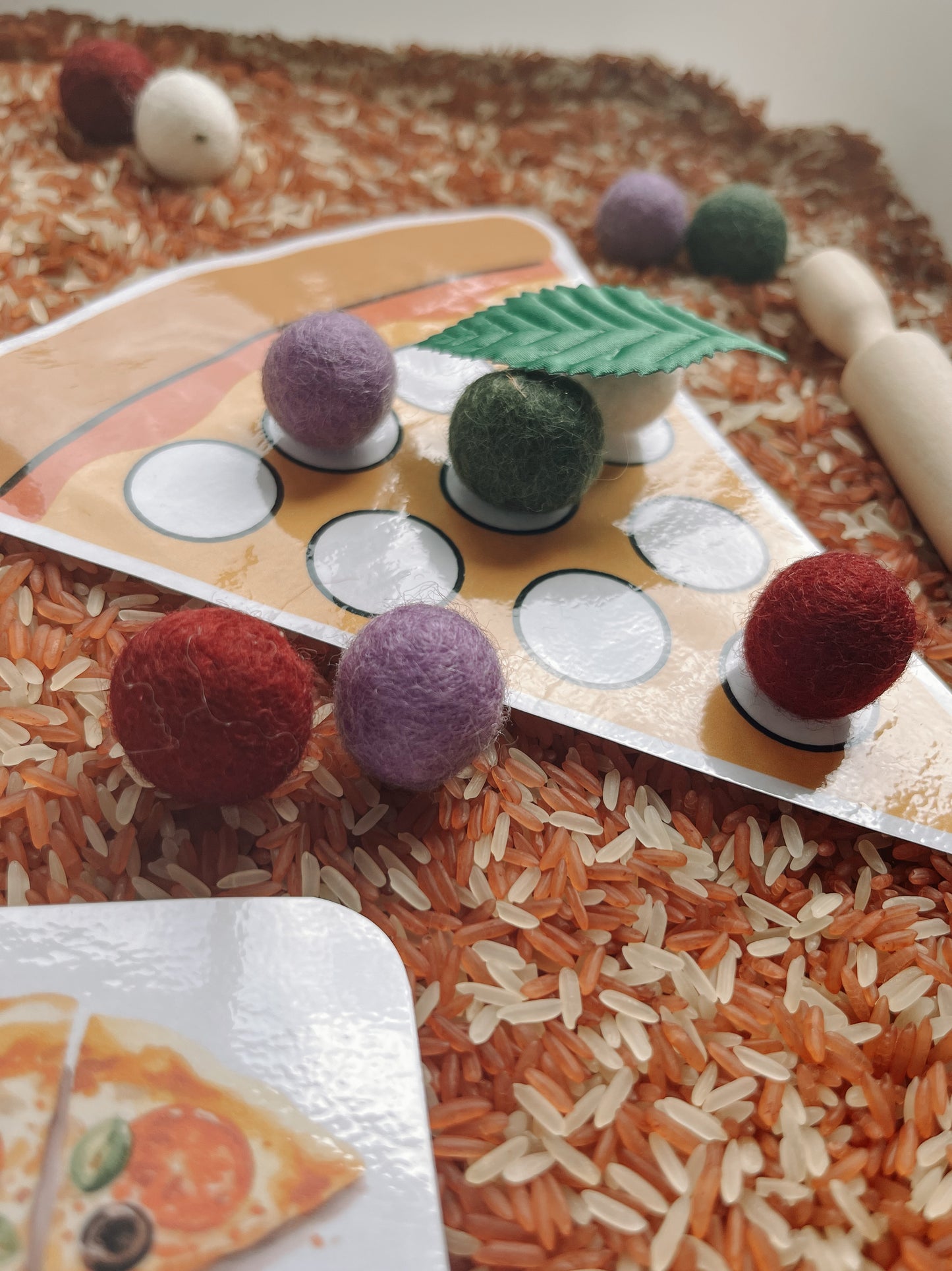 Boite sensorielle Pizza