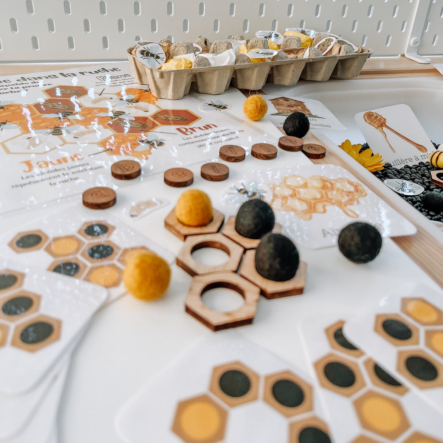 Boite sensorielle Abeilles