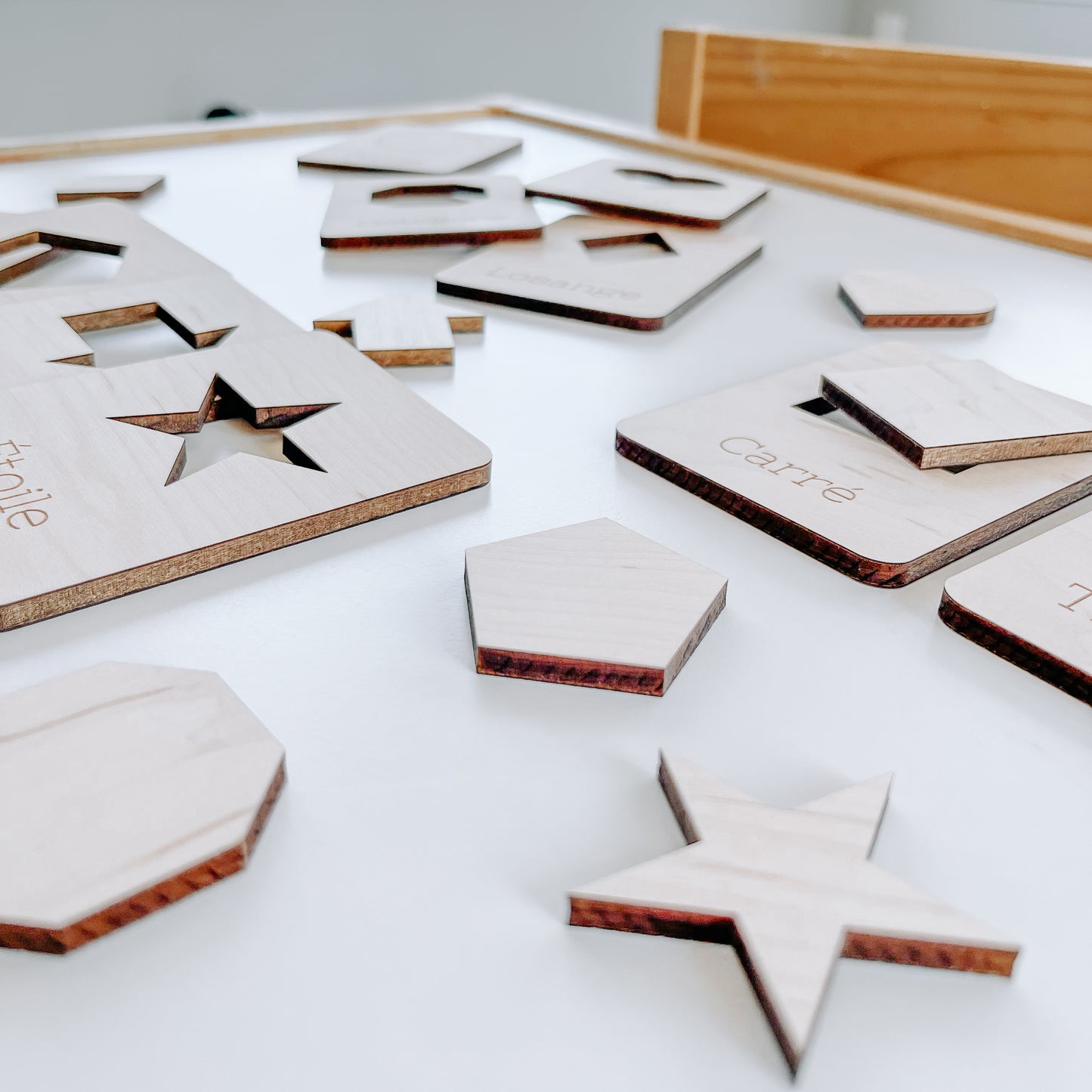 Cartes d'apprentissage Formes