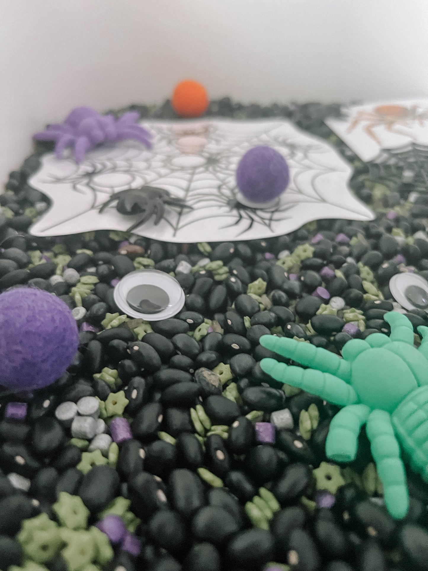 Boite sensorielle Halloween 2025