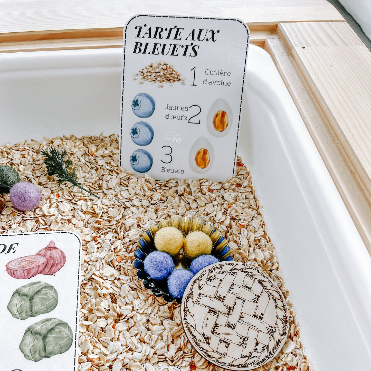 Boite sensorielle Petit chef