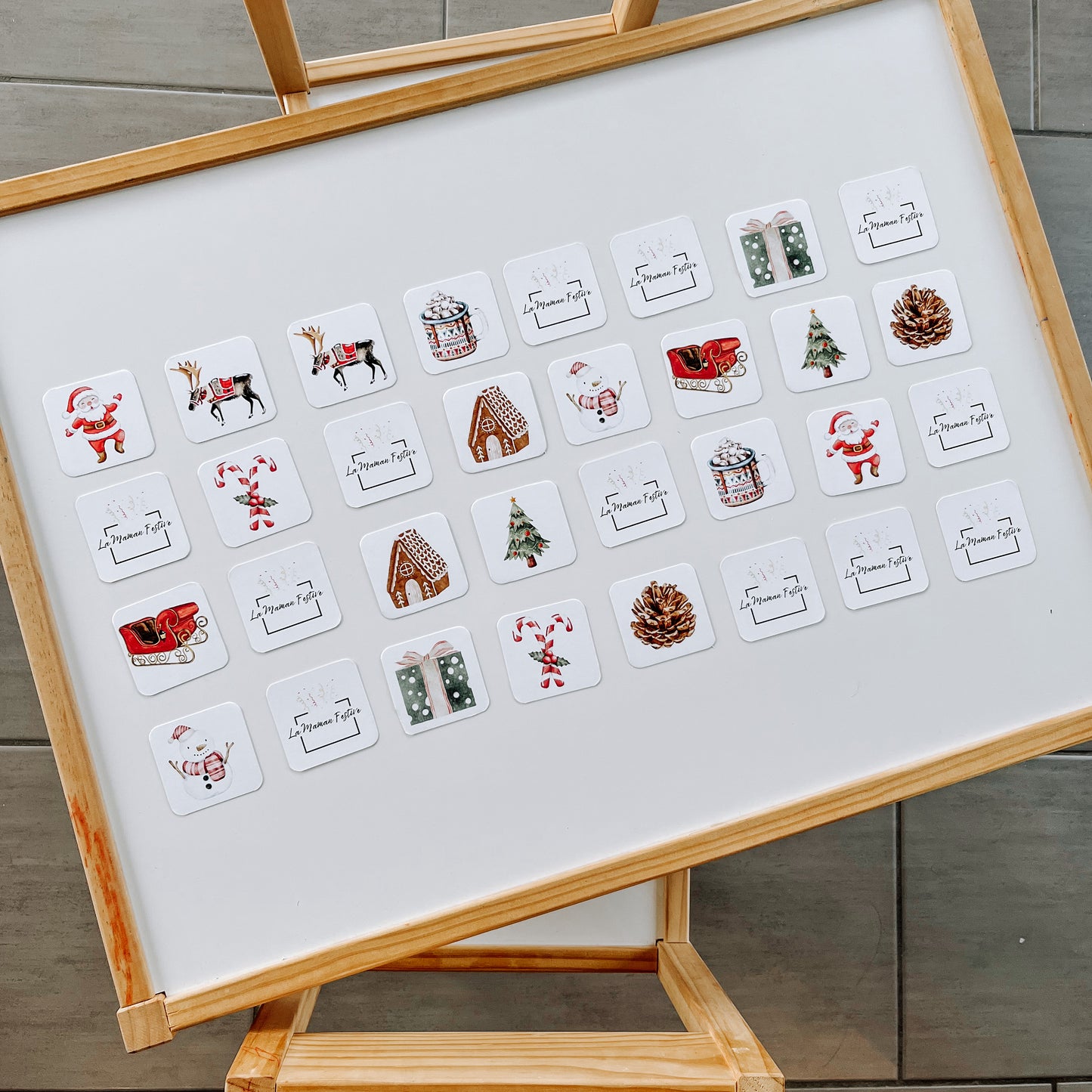 Jeux de mémoire Noël