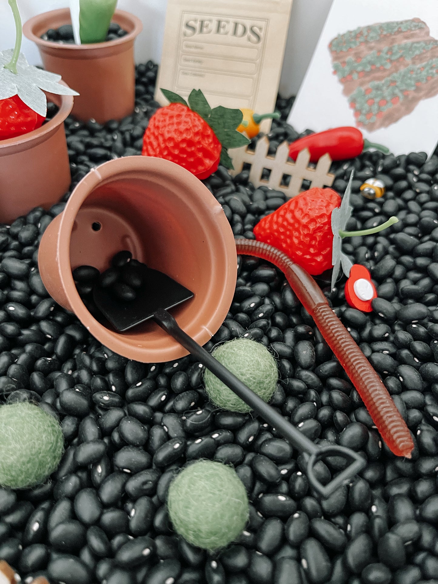 Boite sensorielle Jardinage