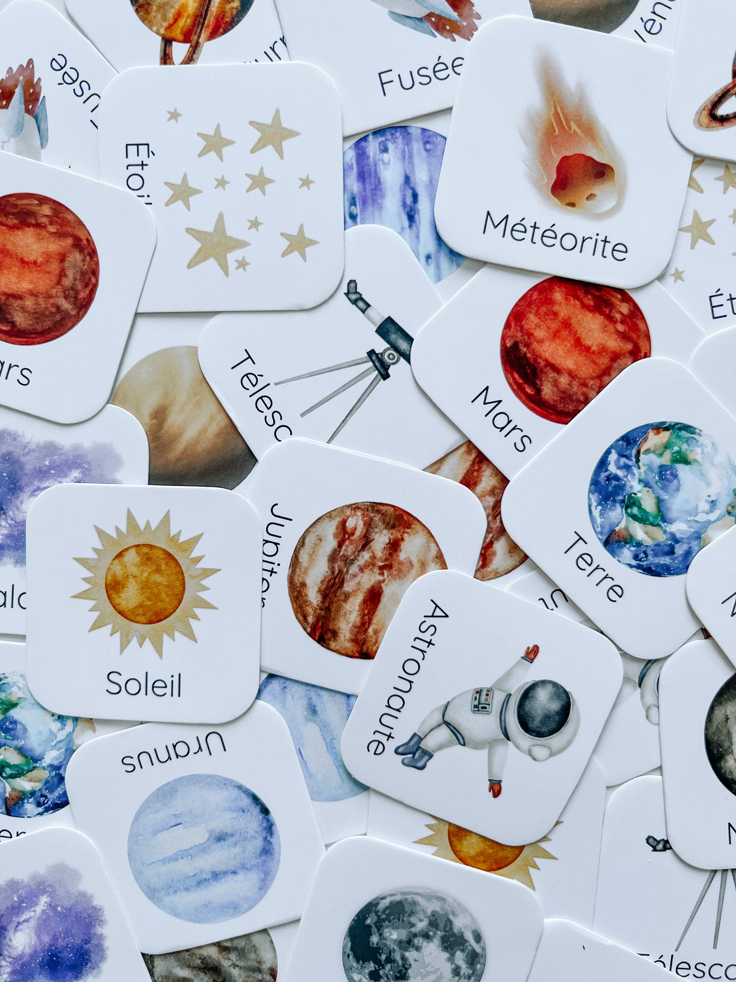 Jeux de mémoire Espace