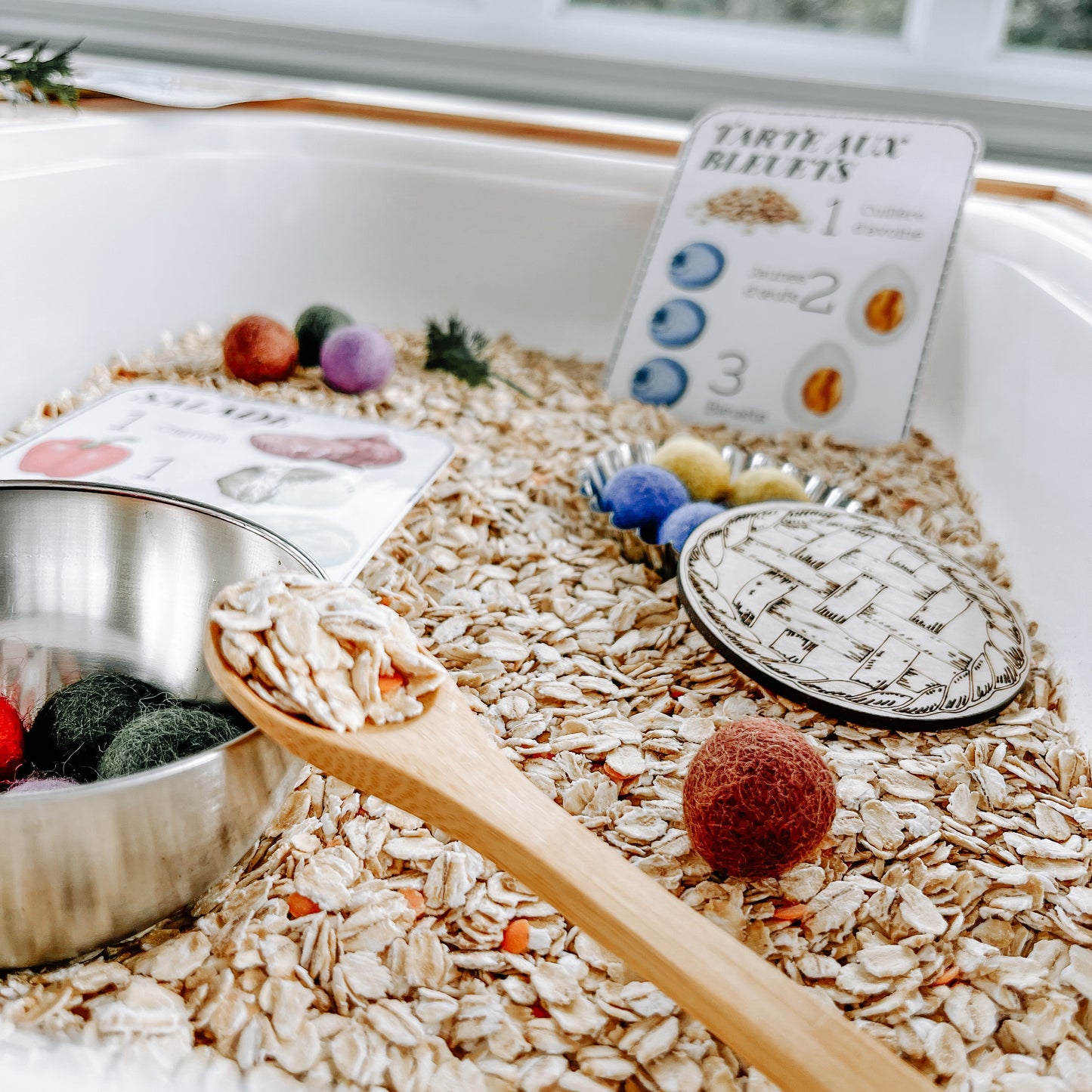 Boite sensorielle Petit chef