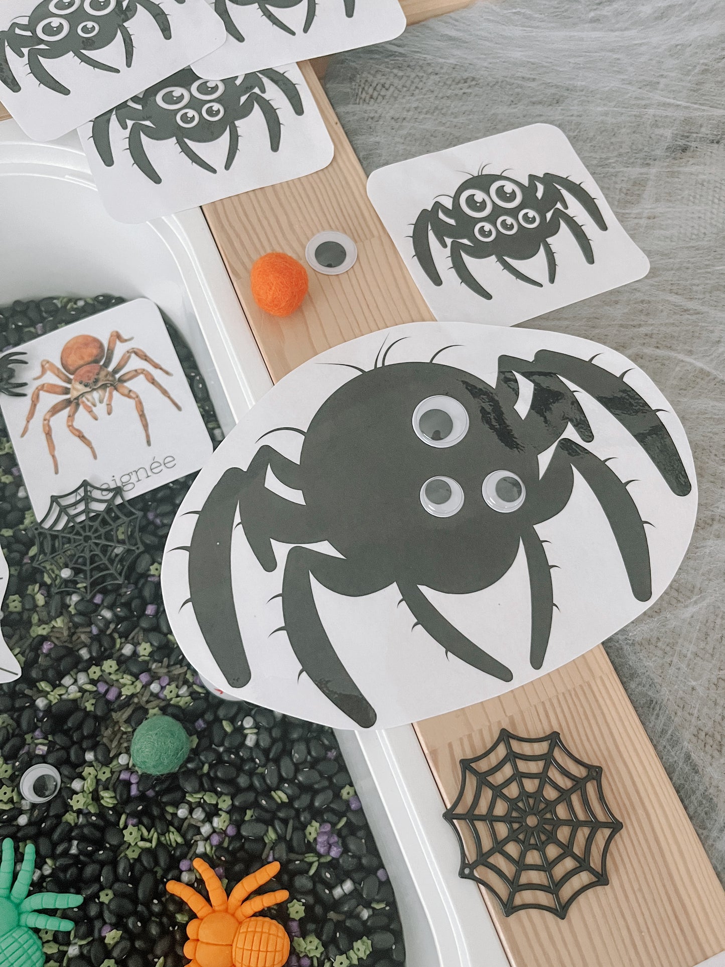 Boite sensorielle Halloween 2025