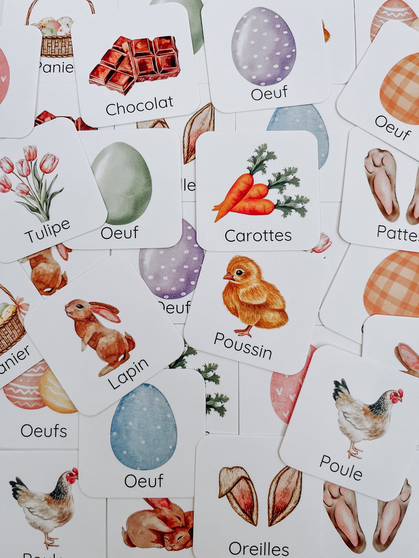 Jeux de mémoire Pâques