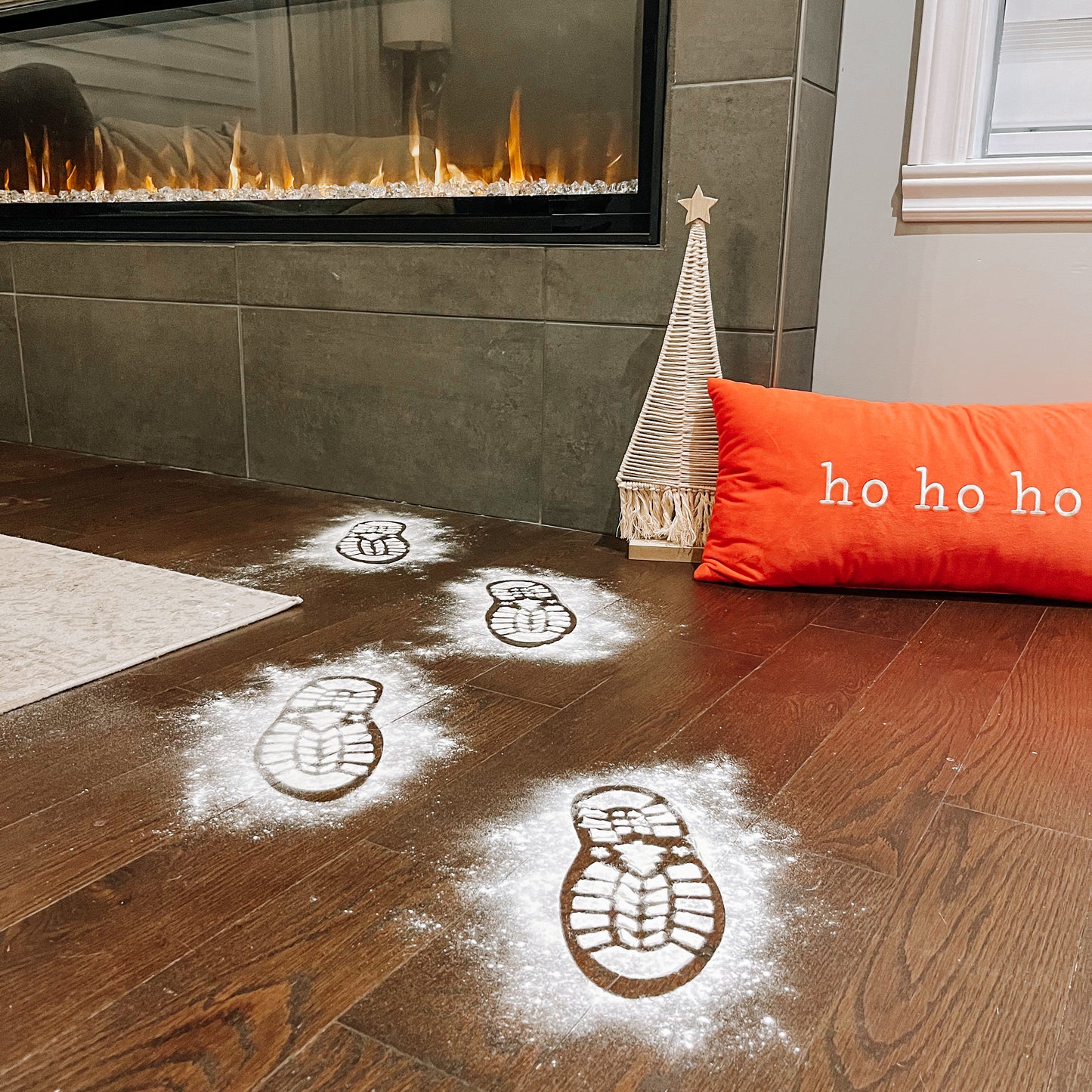 Empreinte du Père Noël