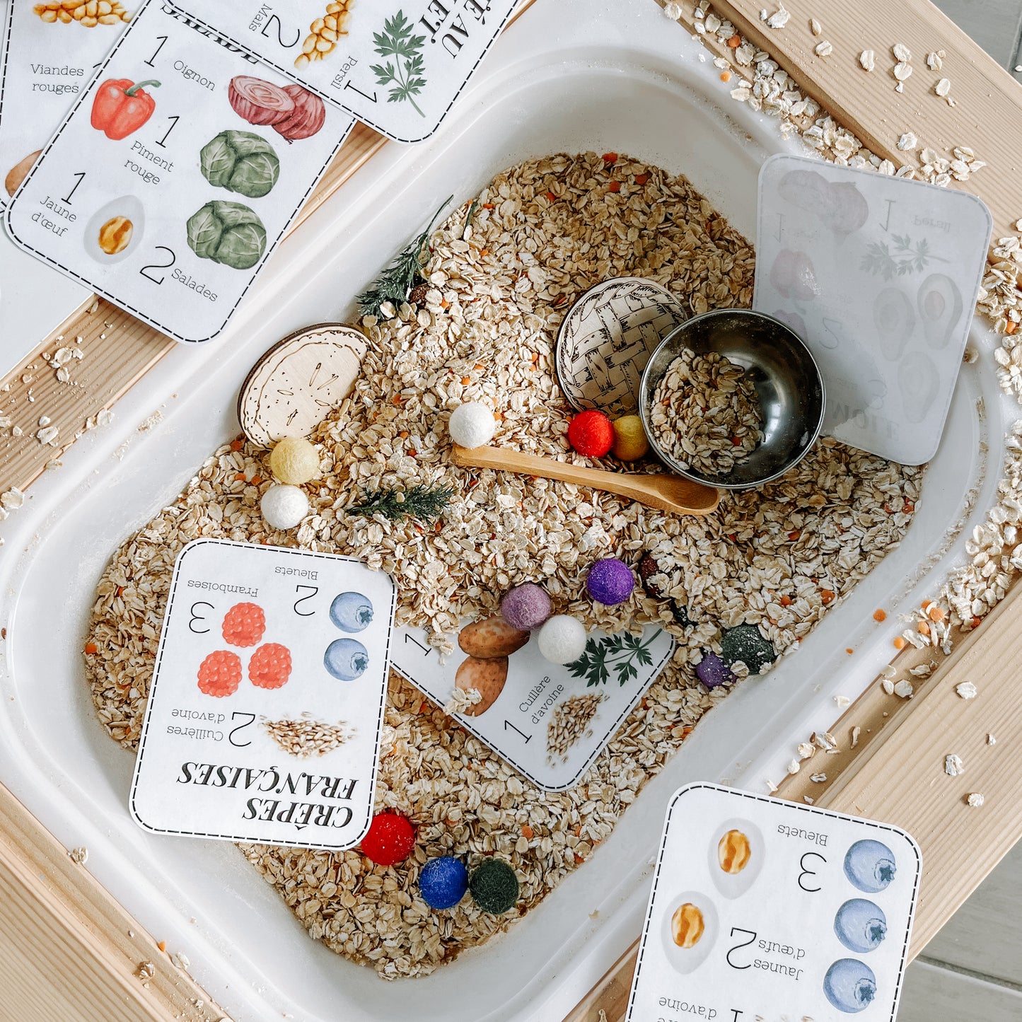 Boite sensorielle Petit chef