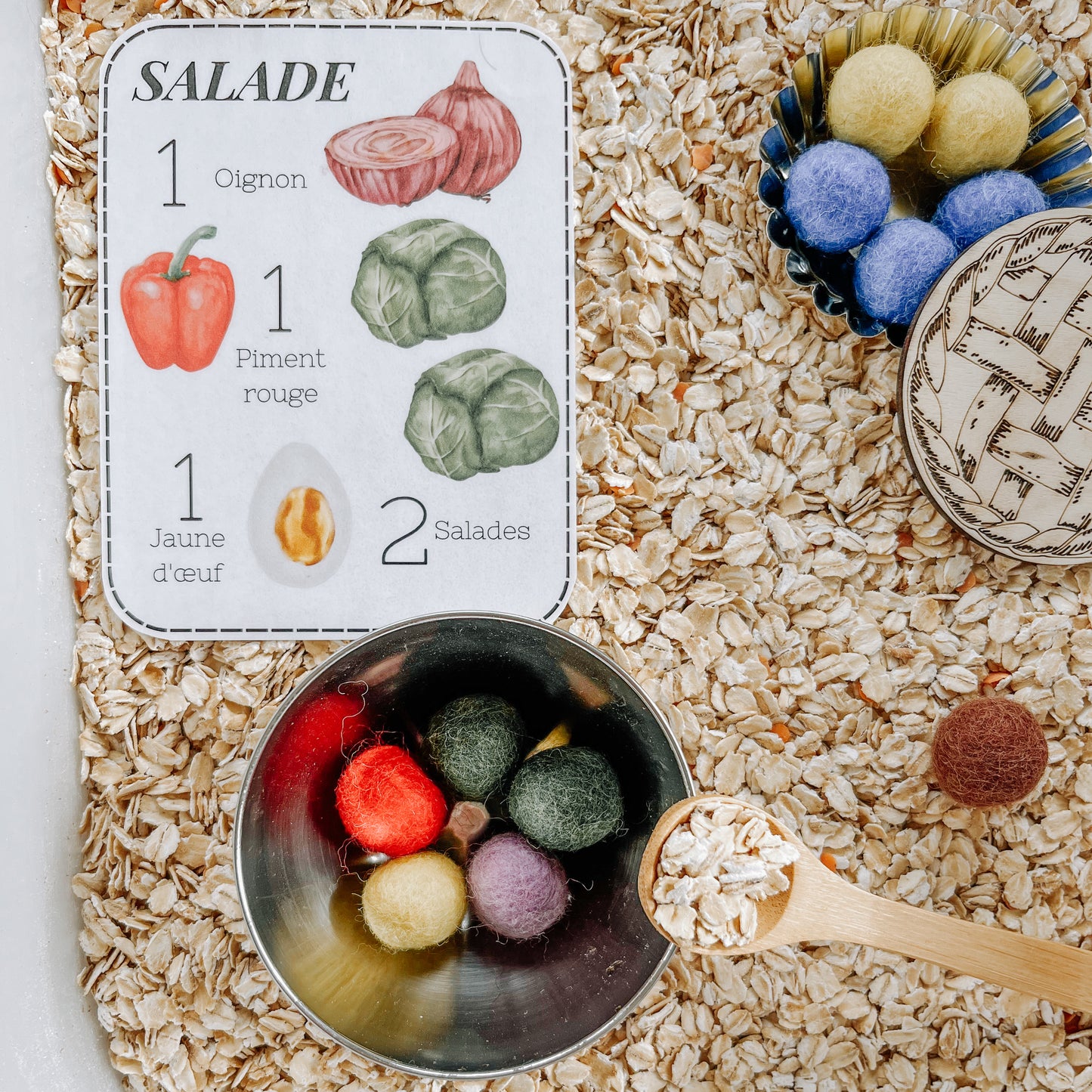 Boite sensorielle Petit chef