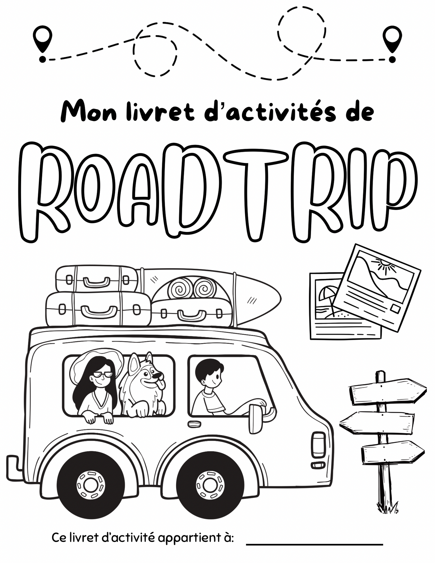 Livret d'activités - Roadtrip