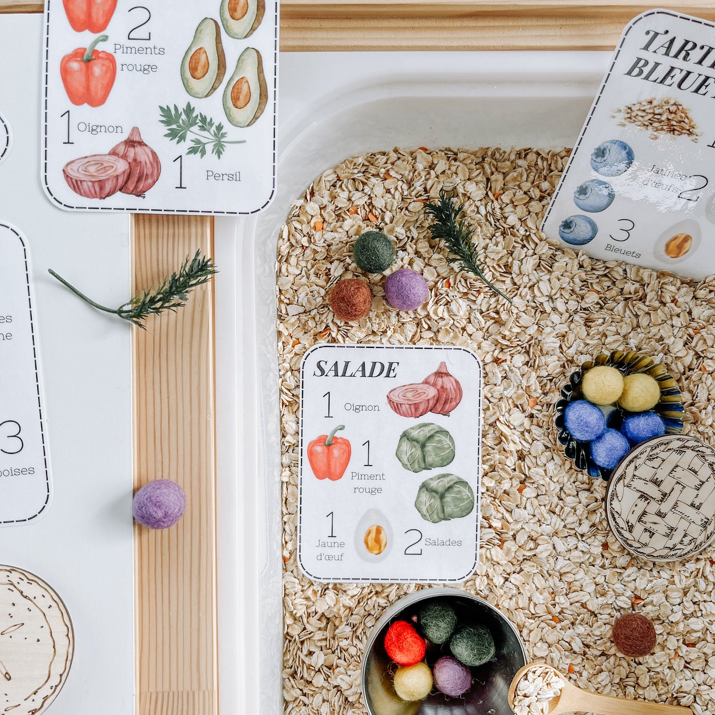 Boite sensorielle Petit chef