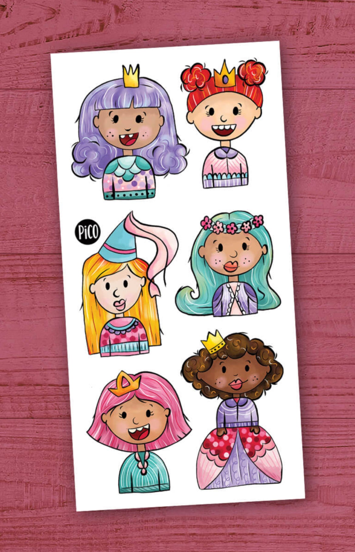 Tatouage Les princesses espiègles