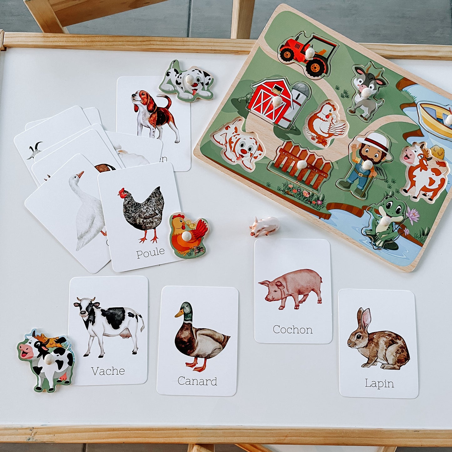 Cartes Animaux de la ferme