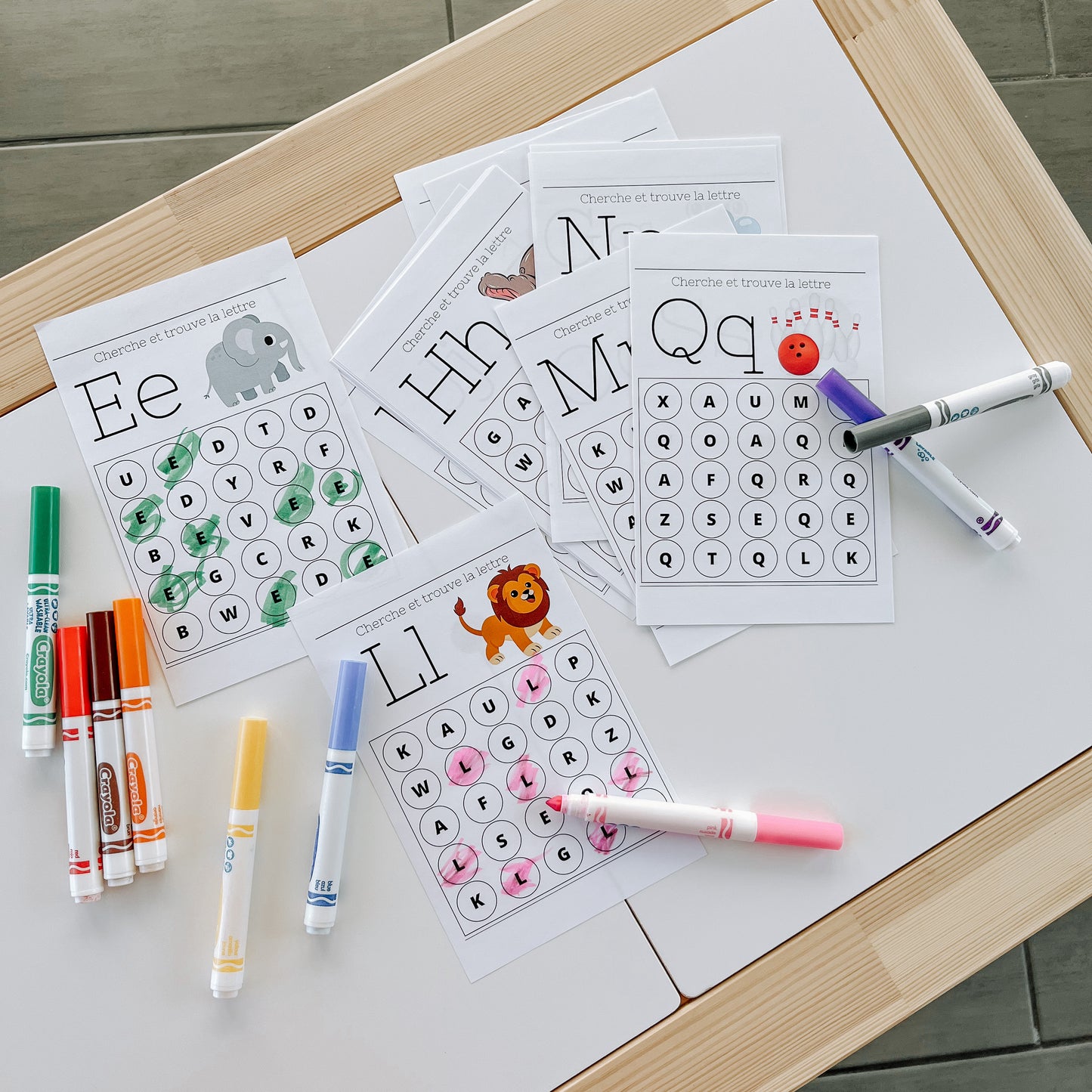 Boite Alphabet et Nombre