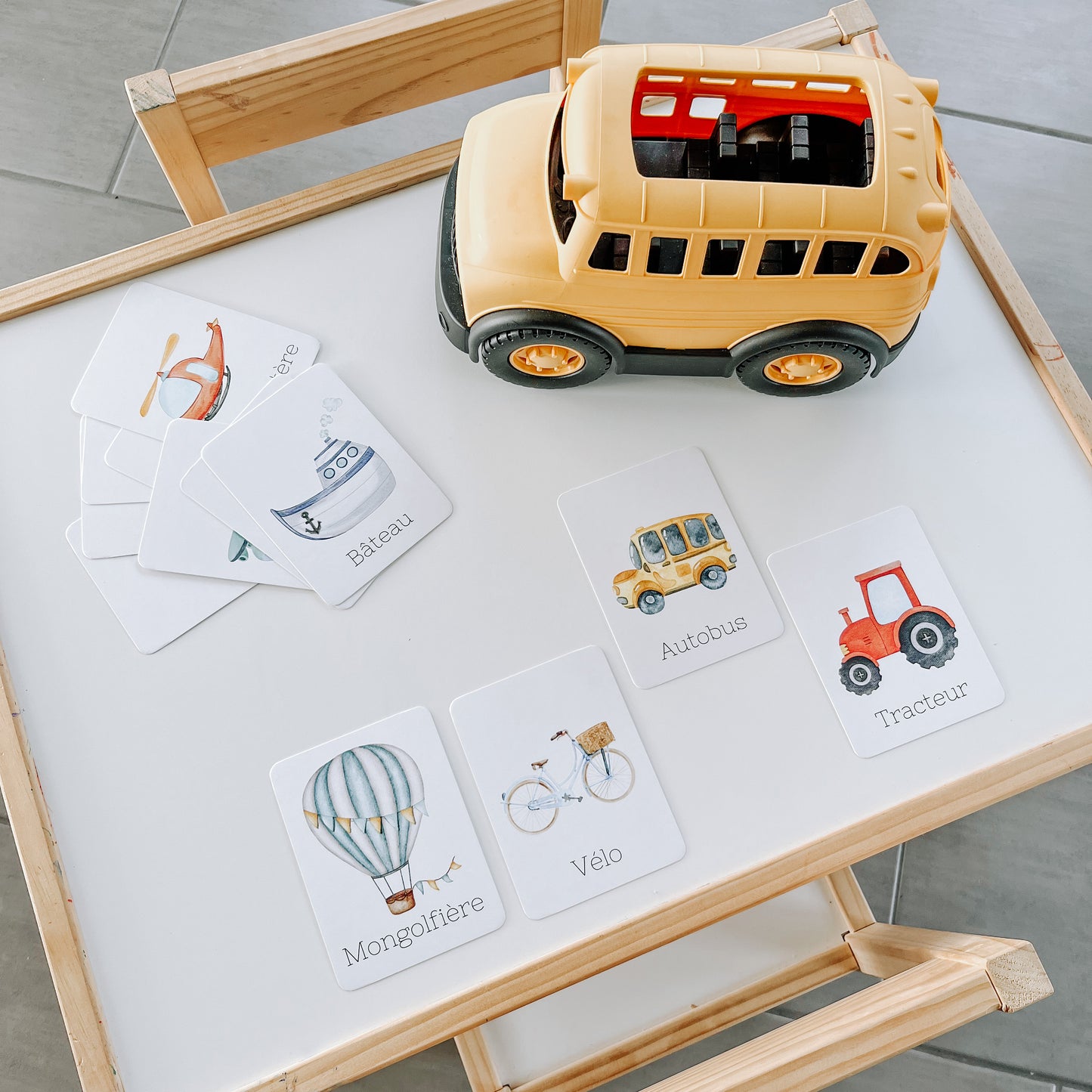 Cartes Moyens de transport