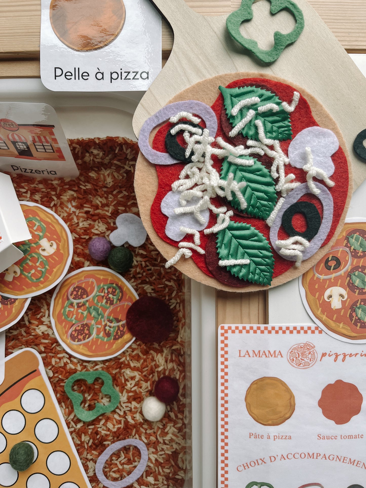 Boite sensorielle Pizza