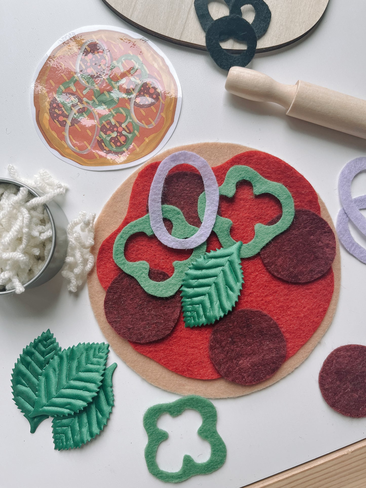 Boite sensorielle Pizza