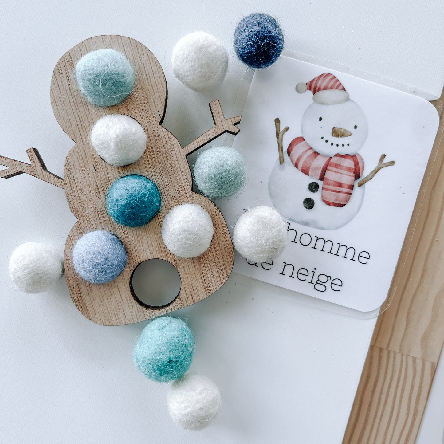 Boite sensorielle Hiver