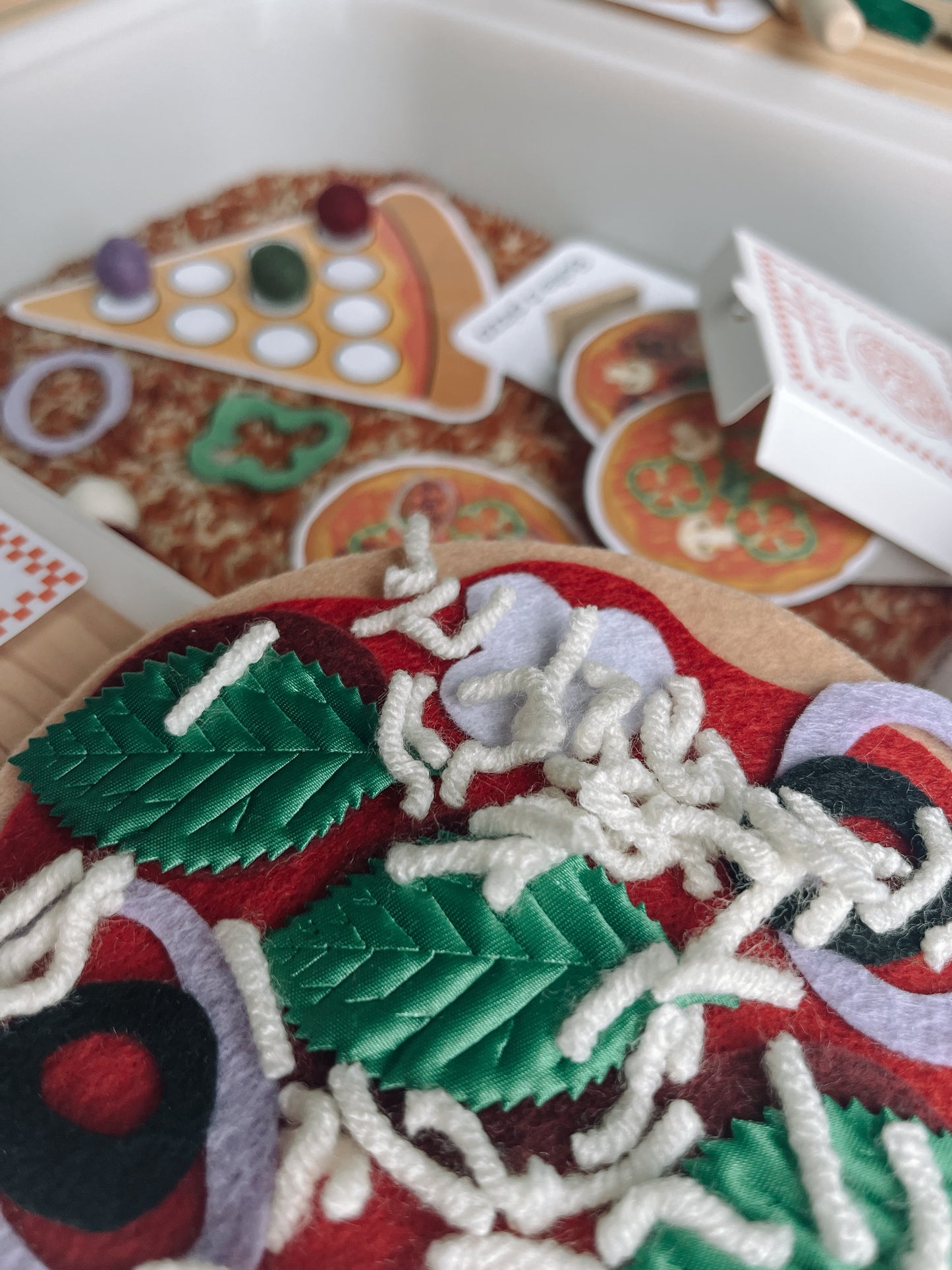 Boite sensorielle Pizza