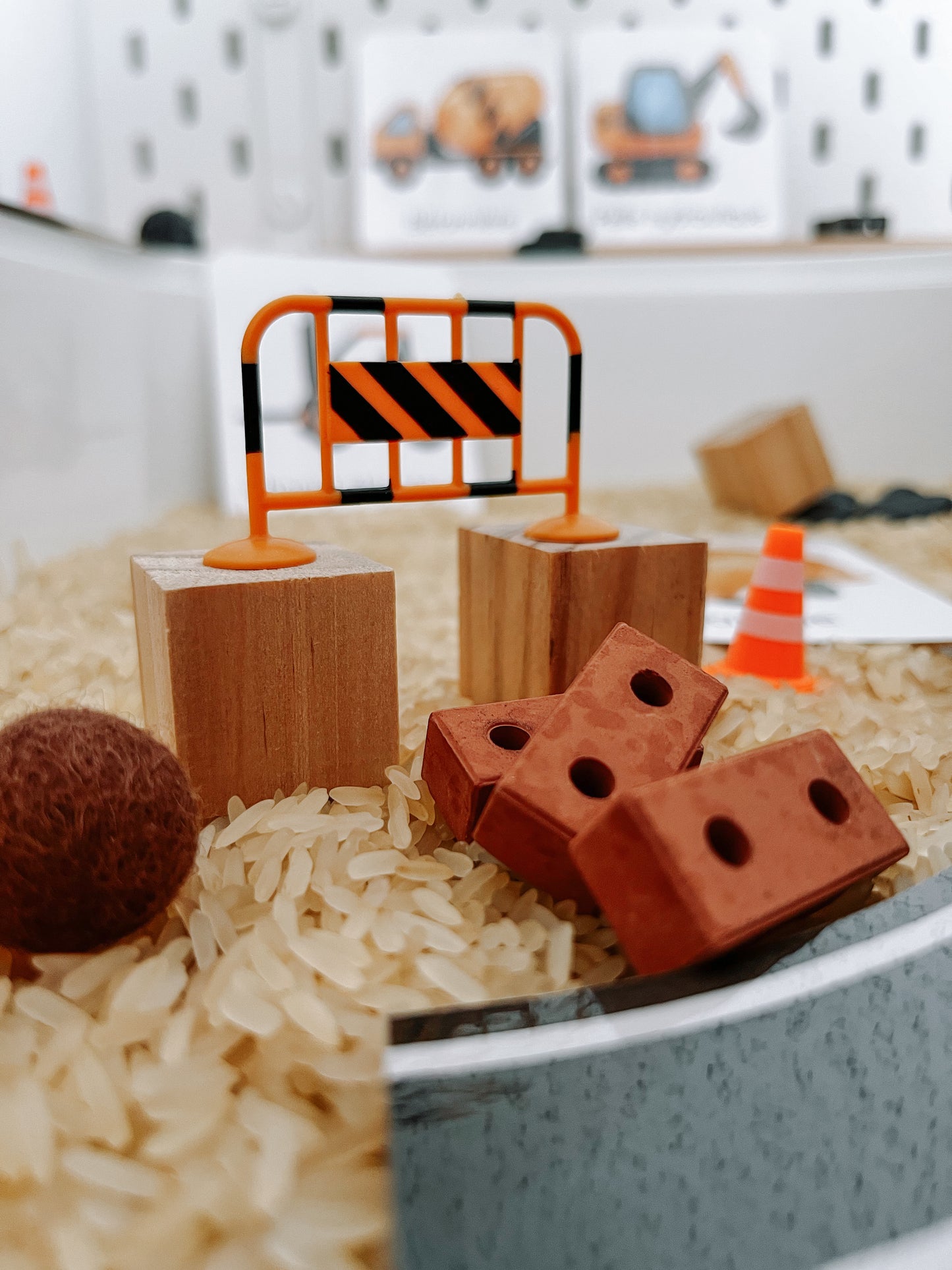 Boite sensorielle Construction