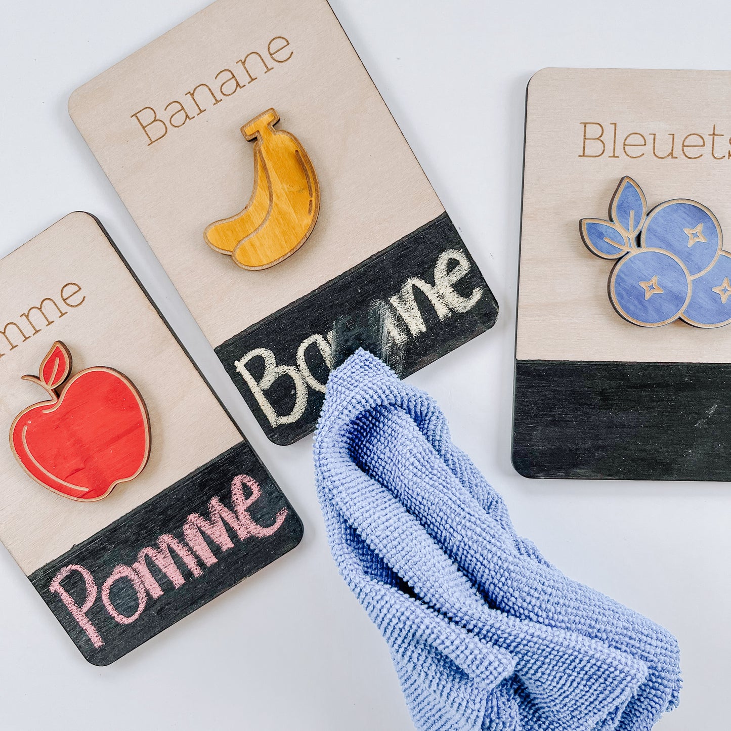 Cartes d'apprentissage Fruits