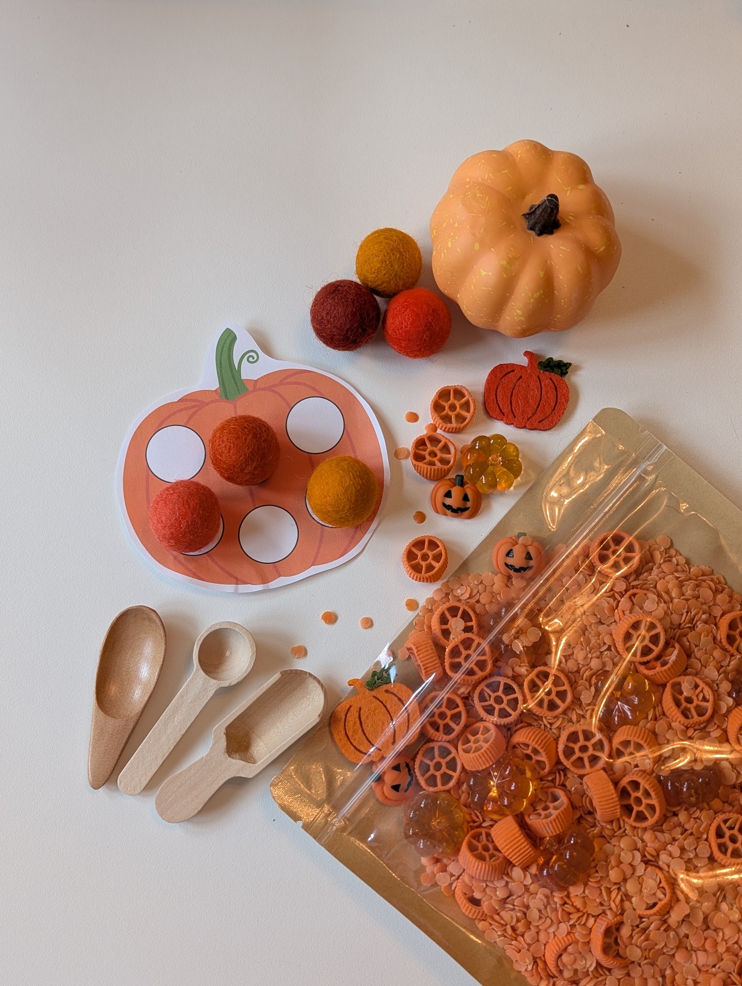 Mélange sensoriel XL Citrouilles