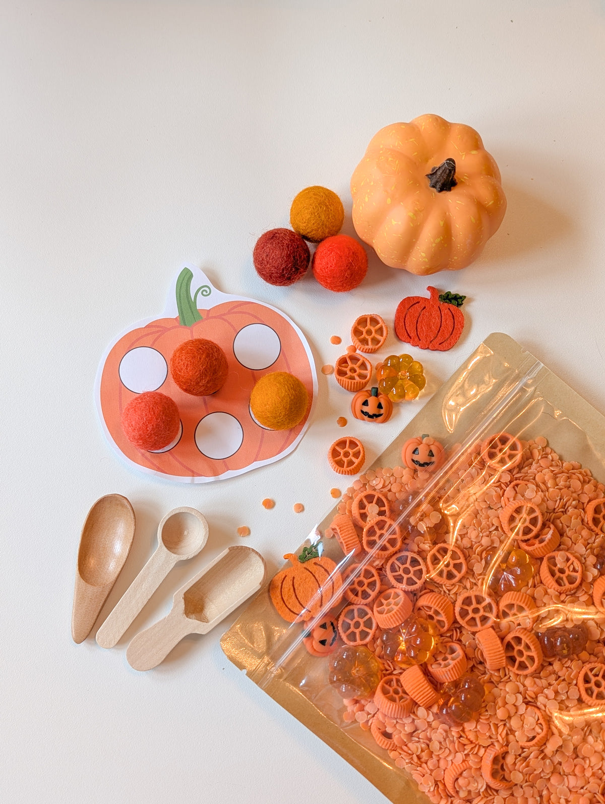 Mélange sensoriel XL Citrouilles