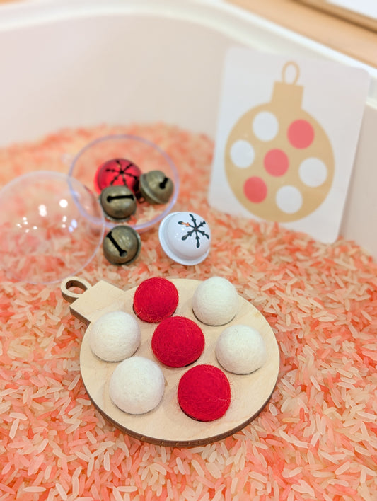 Mini Boîte sensorielle Ornement de Noël