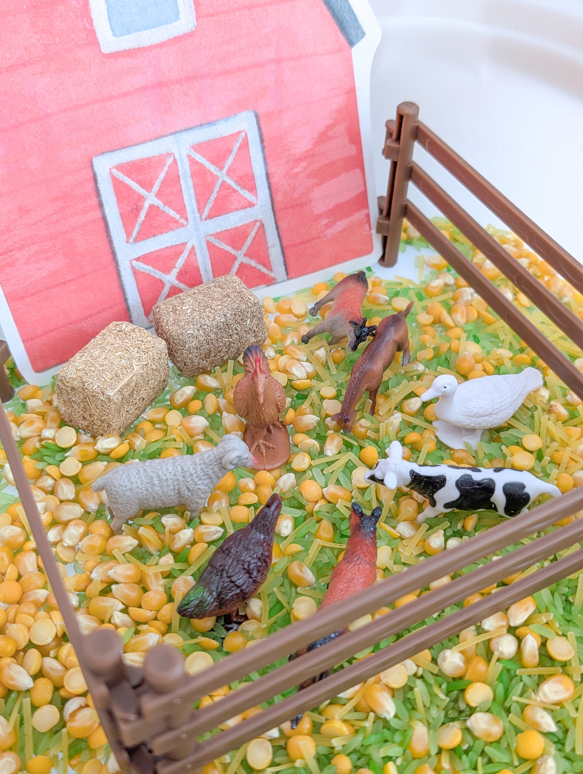 Boîte sensorielle Ferme