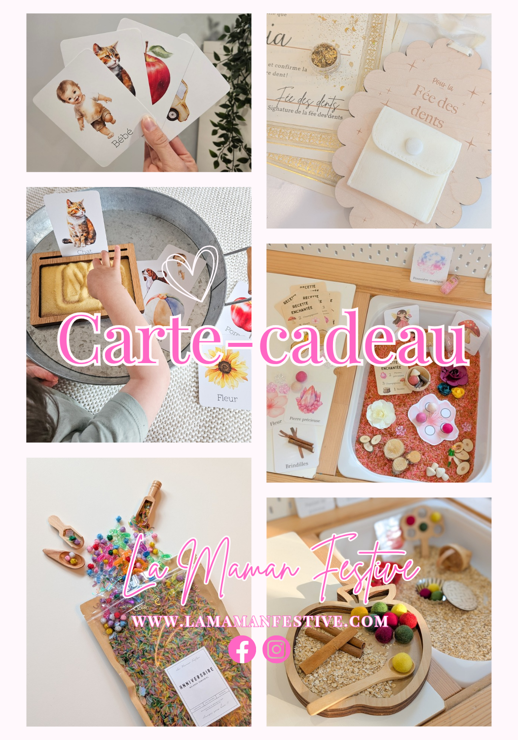 Carte-cadeau La Maman Festive
