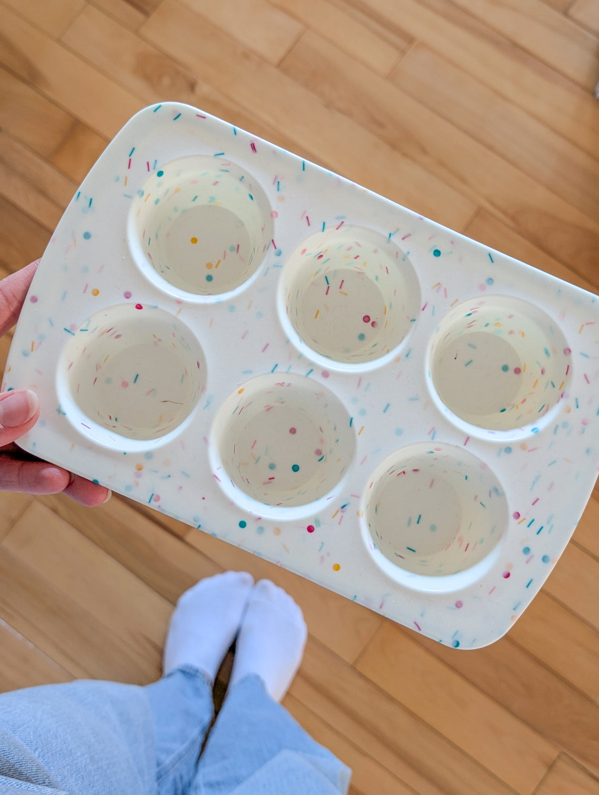 Moule à cupcakes - Boîte sensorielle Anniversaire