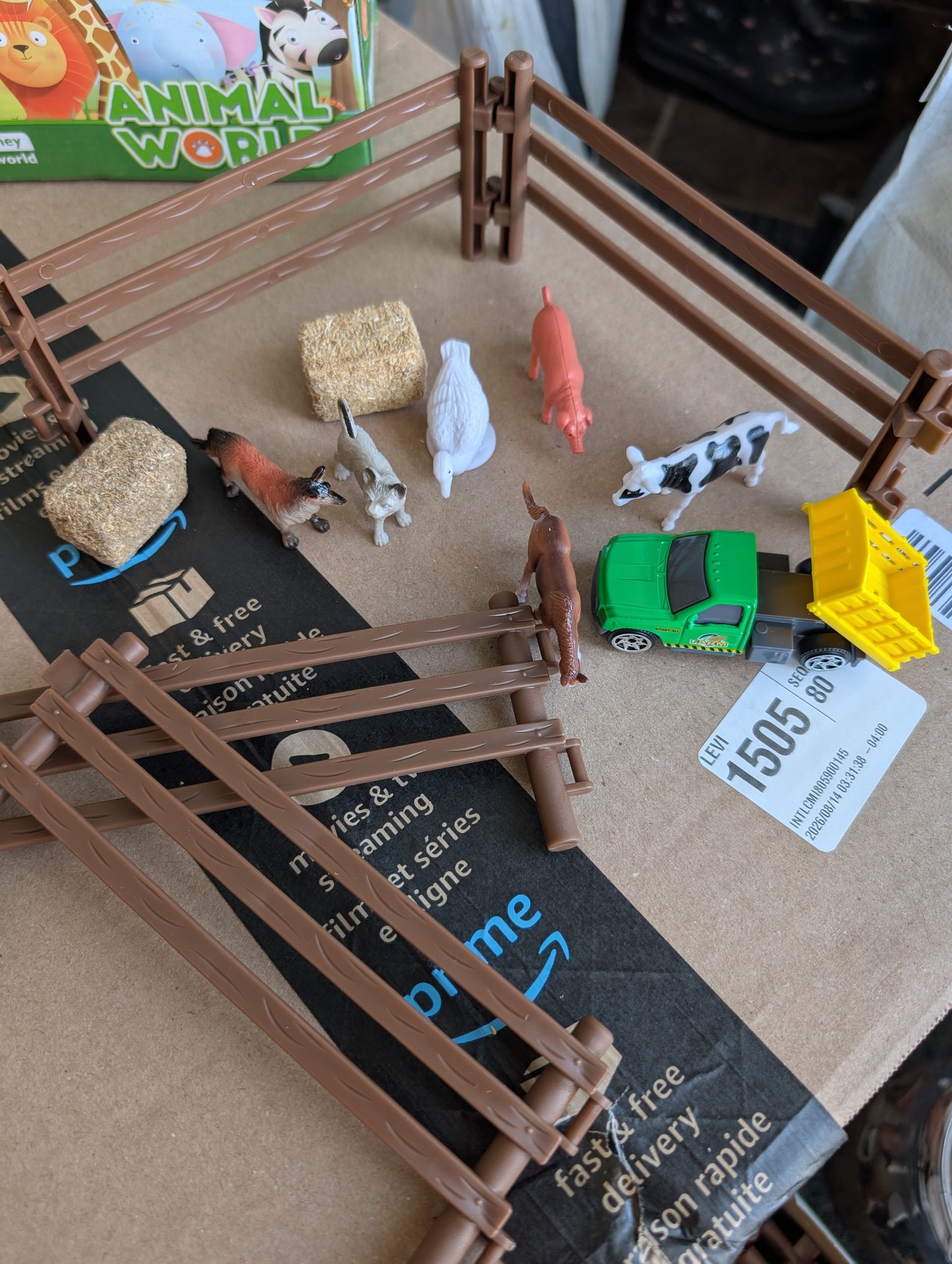 Boîte sensorielle Ferme