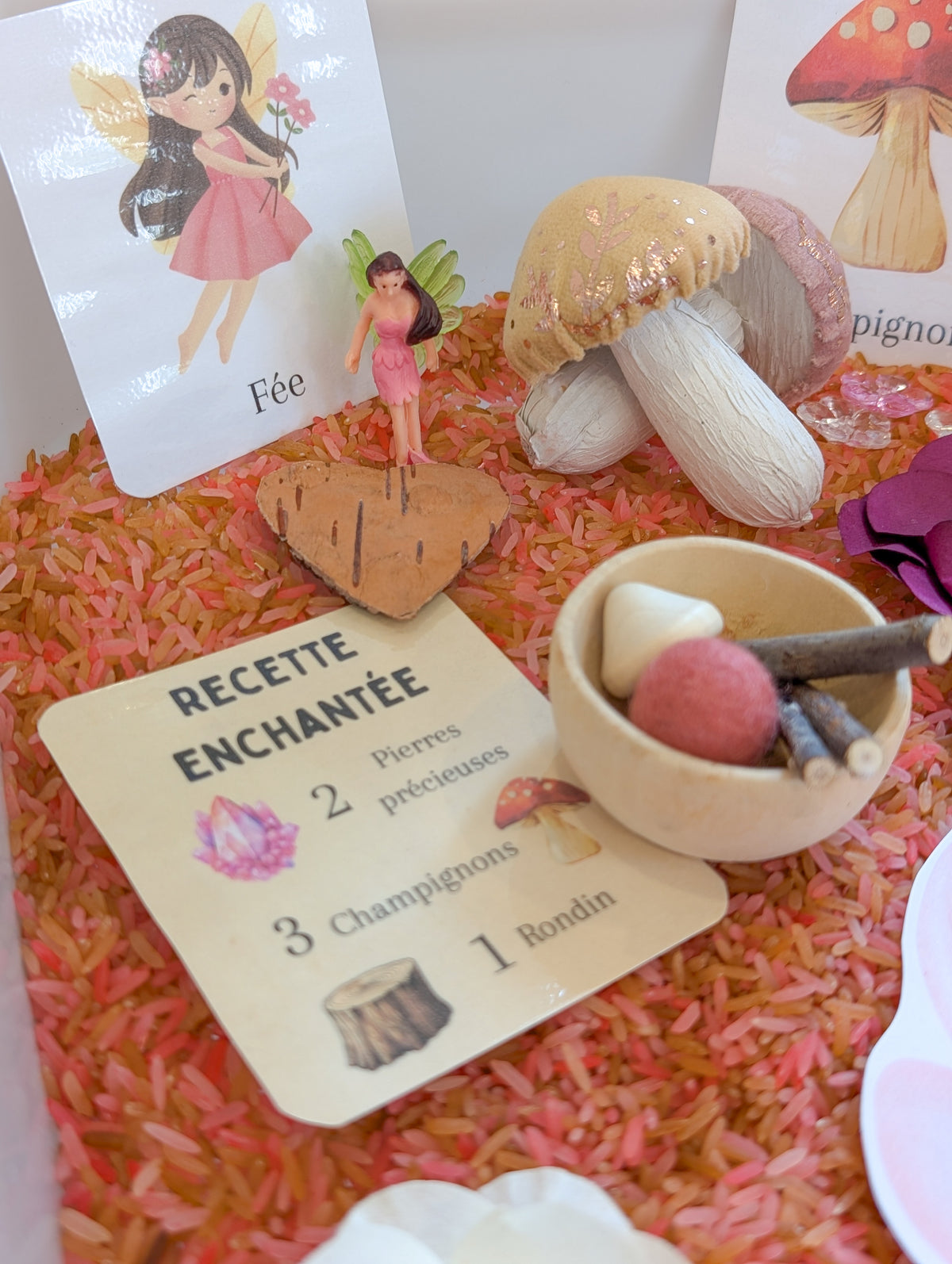 Boîte sensorielle Forêt enchantée