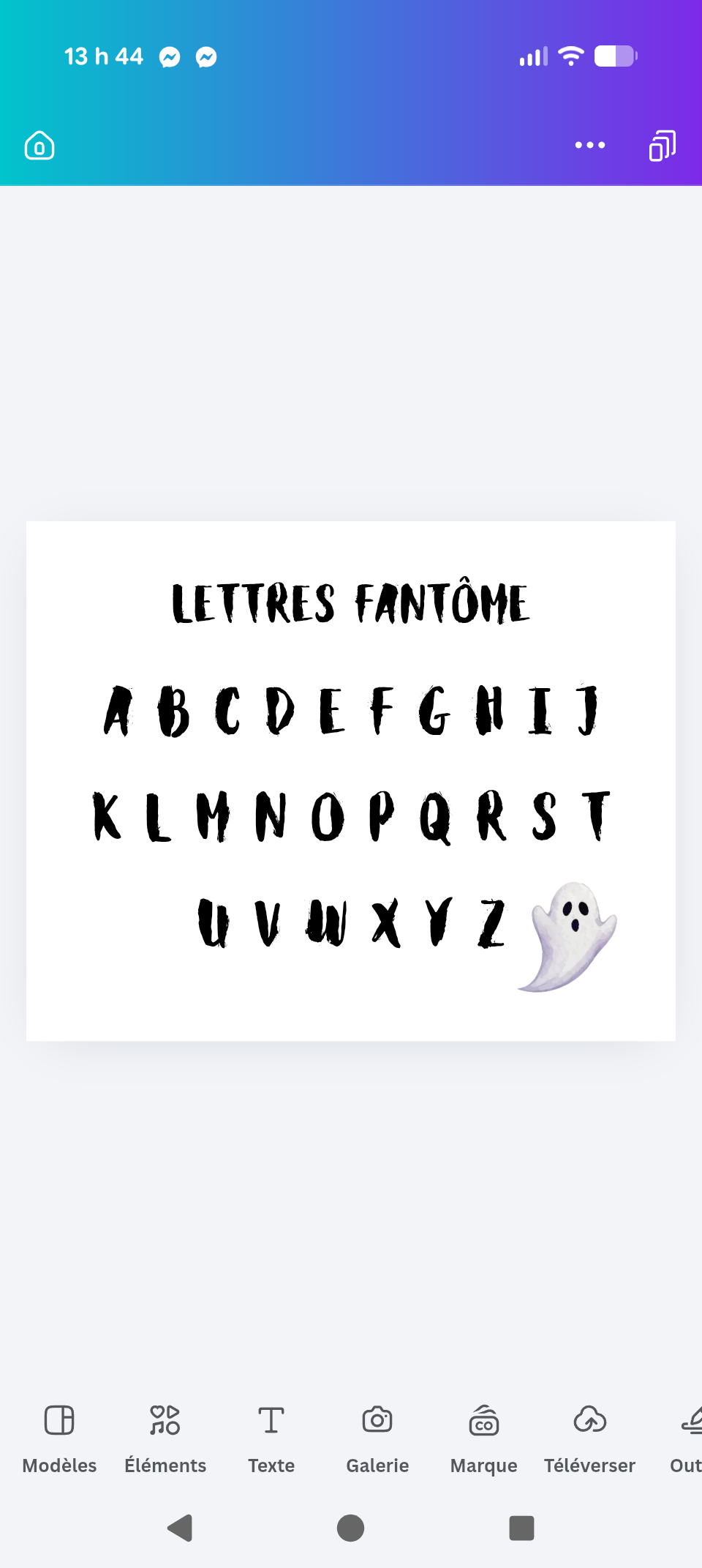 Boîte sensorielle Fantôme