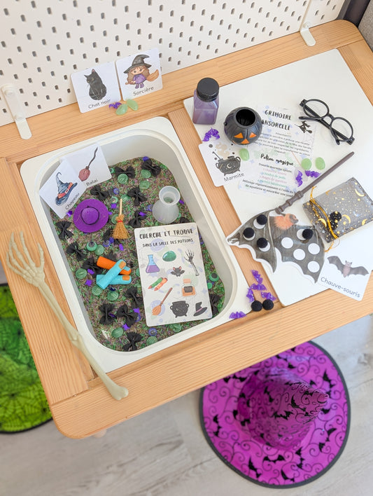 Boîte sensorielle Sorcière & Poussière